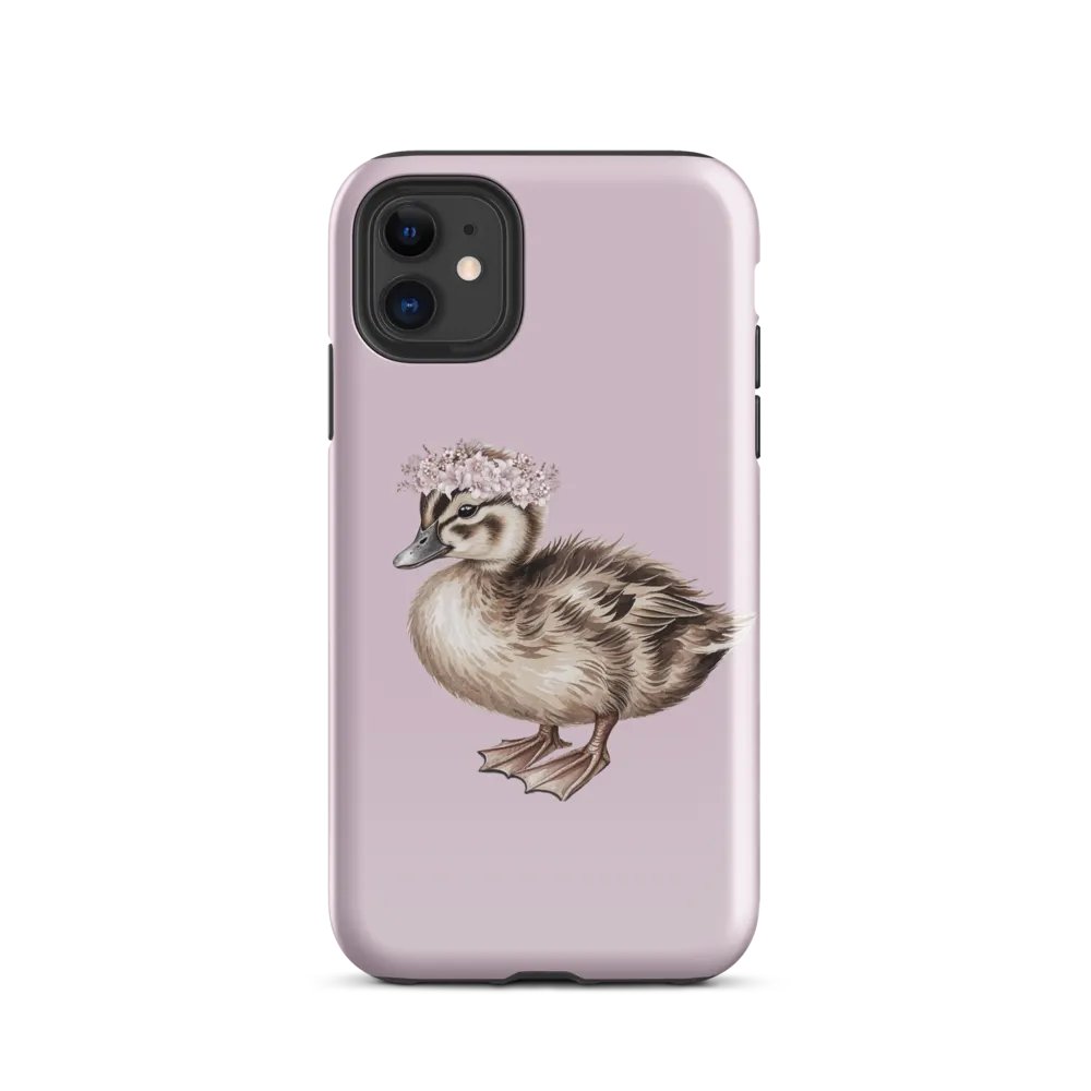 TINY DUCK FLOWERCROWN - COTTAGE PHONE CASE - TOUGH CASE product image (6)