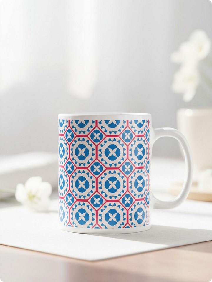 Malina Santorini Patterned Mug product image (1)