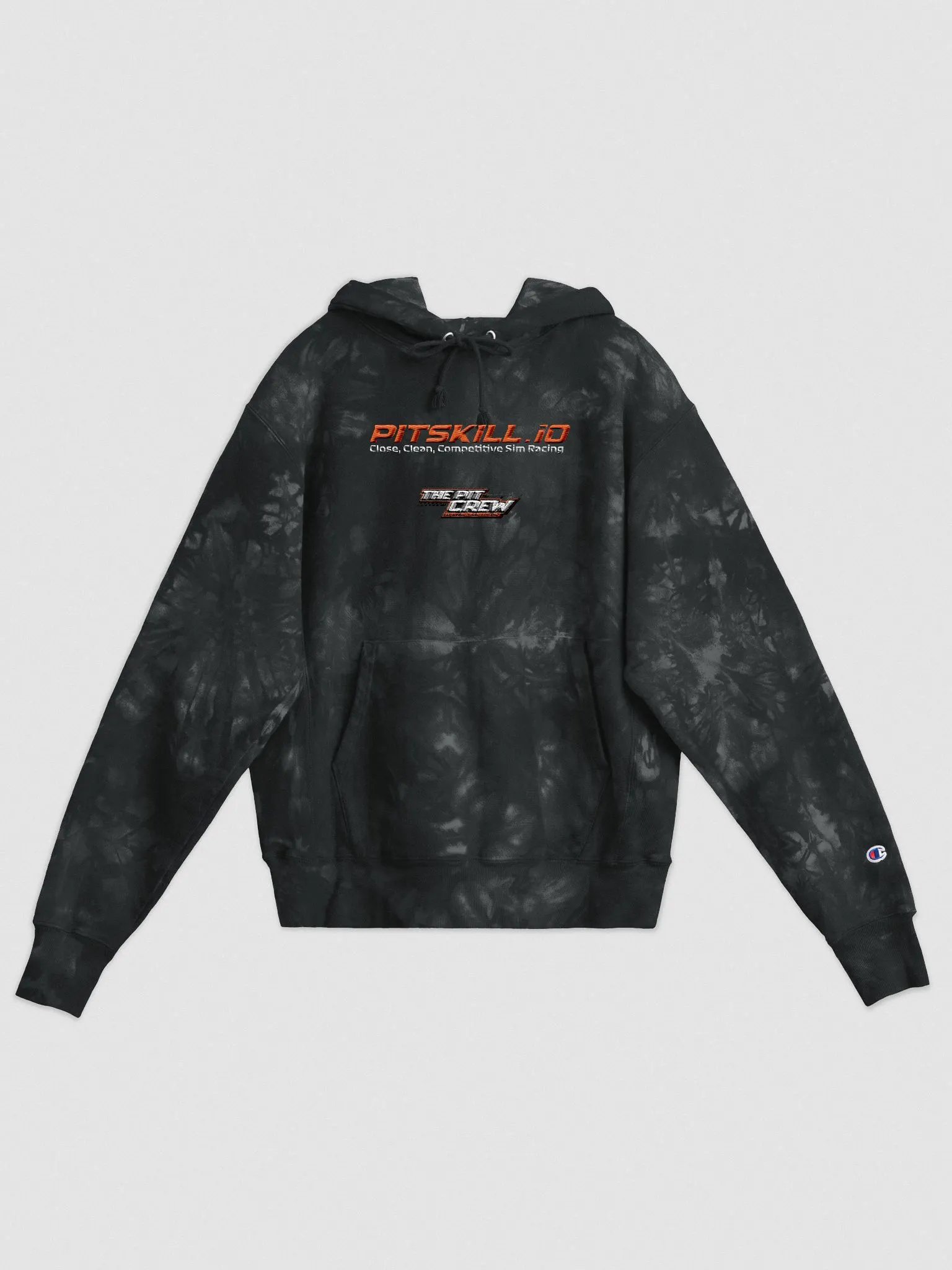 PitSkill Embroidered Tie-Dye Hoodie product image (3)