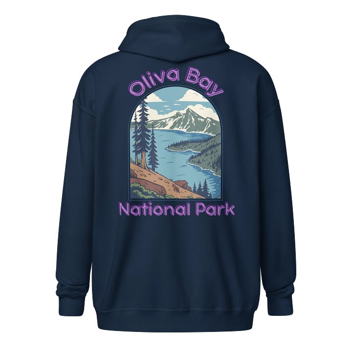 Oliva Bay National Park Zip-up Hoodie product image (1)