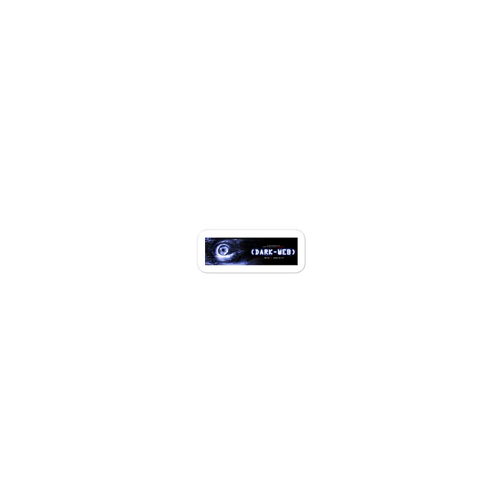 [DARK/WEB]: Banner Sticker product image (1)