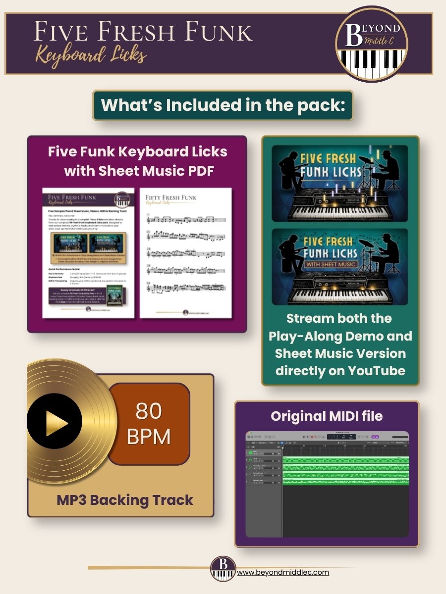 Free Download - Five Fresh Funk Licks product image (3)