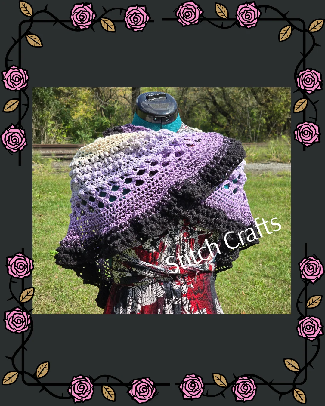 Crochet Aphrodite Shawl product image (2)