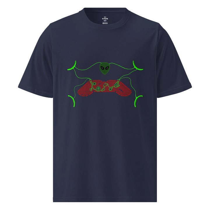 Galactic Gamer Abstract T-Shirt product image (1)