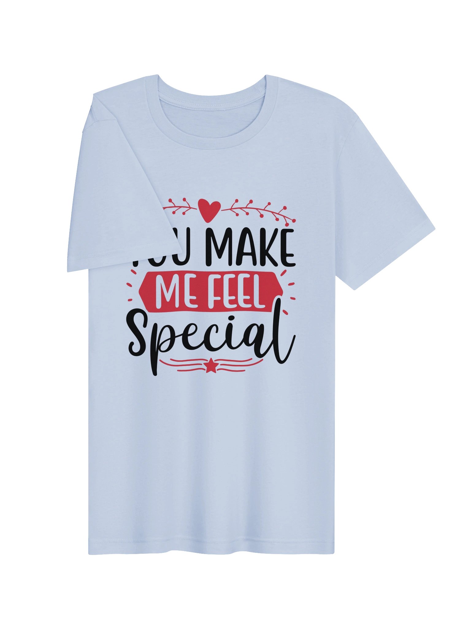 ME FEEL Red Heart Graphic Tee product image (16)