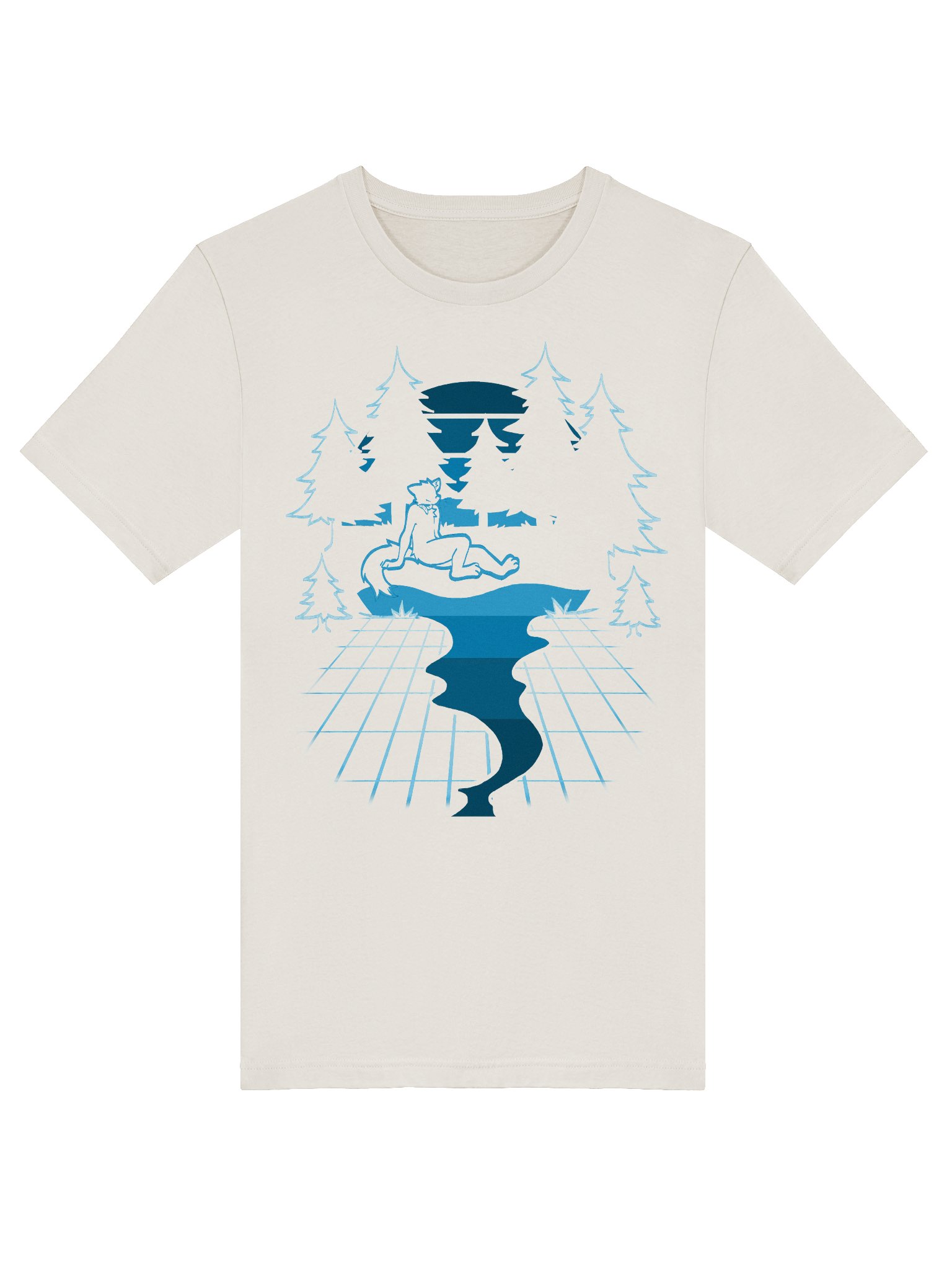 Vapourwave Skyks t-shirt (light edition) product image (5)