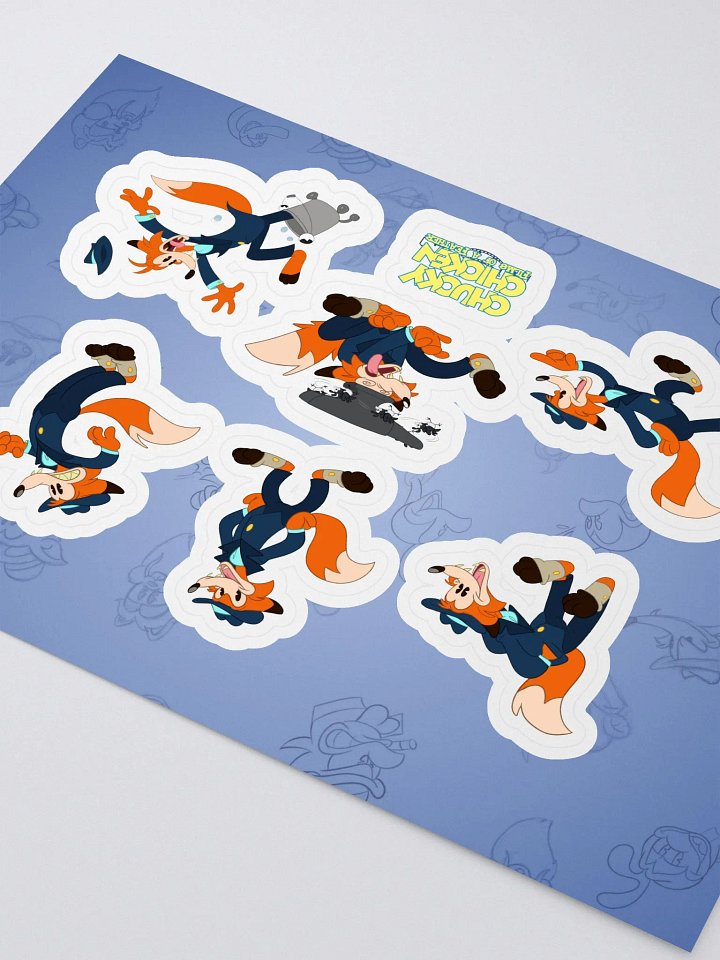 Freddy Fox Sticker Sheet product image (2)
