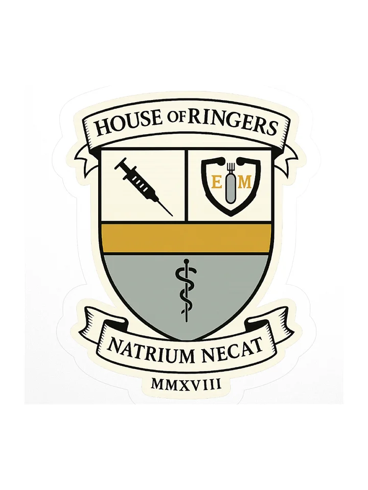 House of Ringers Crest Sticker product image (1)