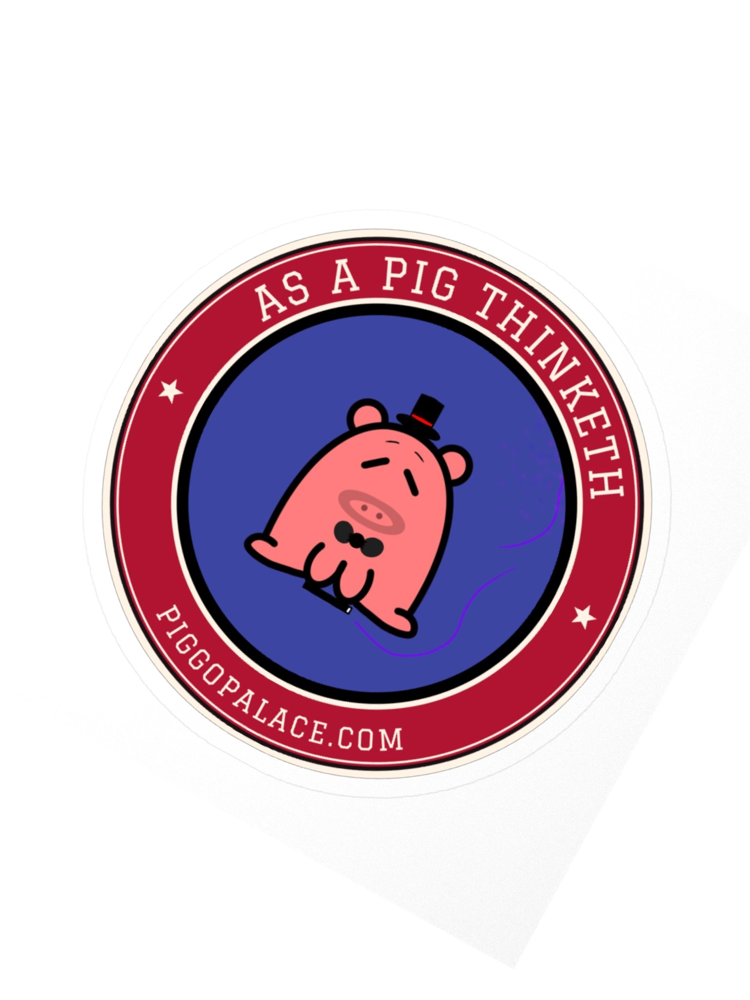 Magic Piggo Sticker | As a Pig Thinketh product image (4)