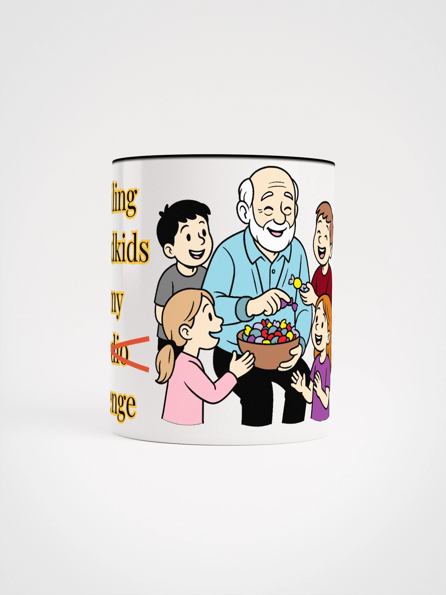 Spoiling Grandkids is my Cardio (Male) 2-Tone Ceramic Mug product image (69)