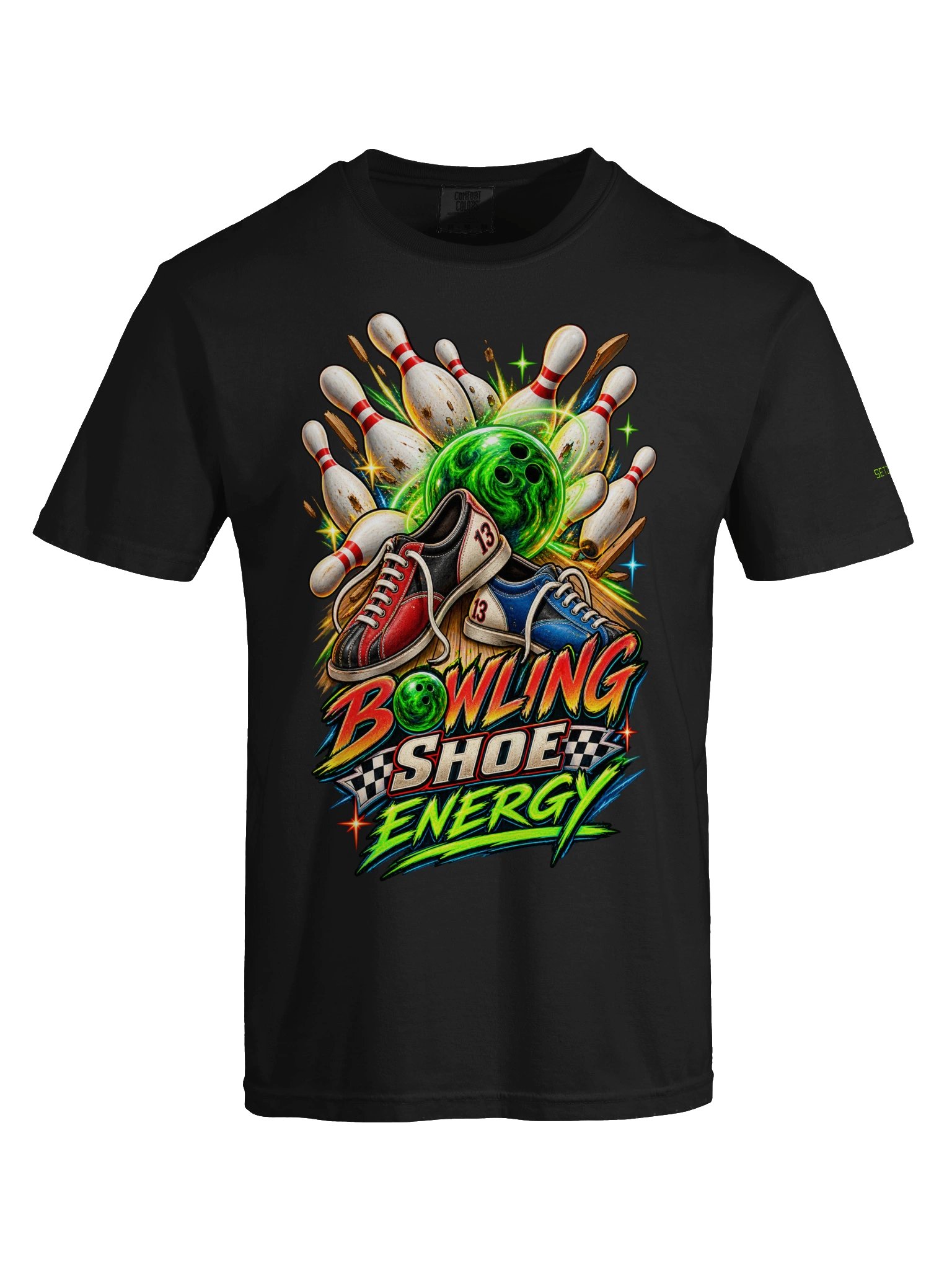 Bowling Shoe Energy Tee product image (5)