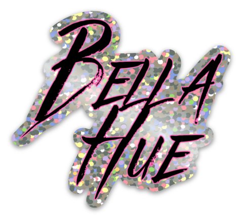 'Bella Hue' Glitter Sticker product image (1)