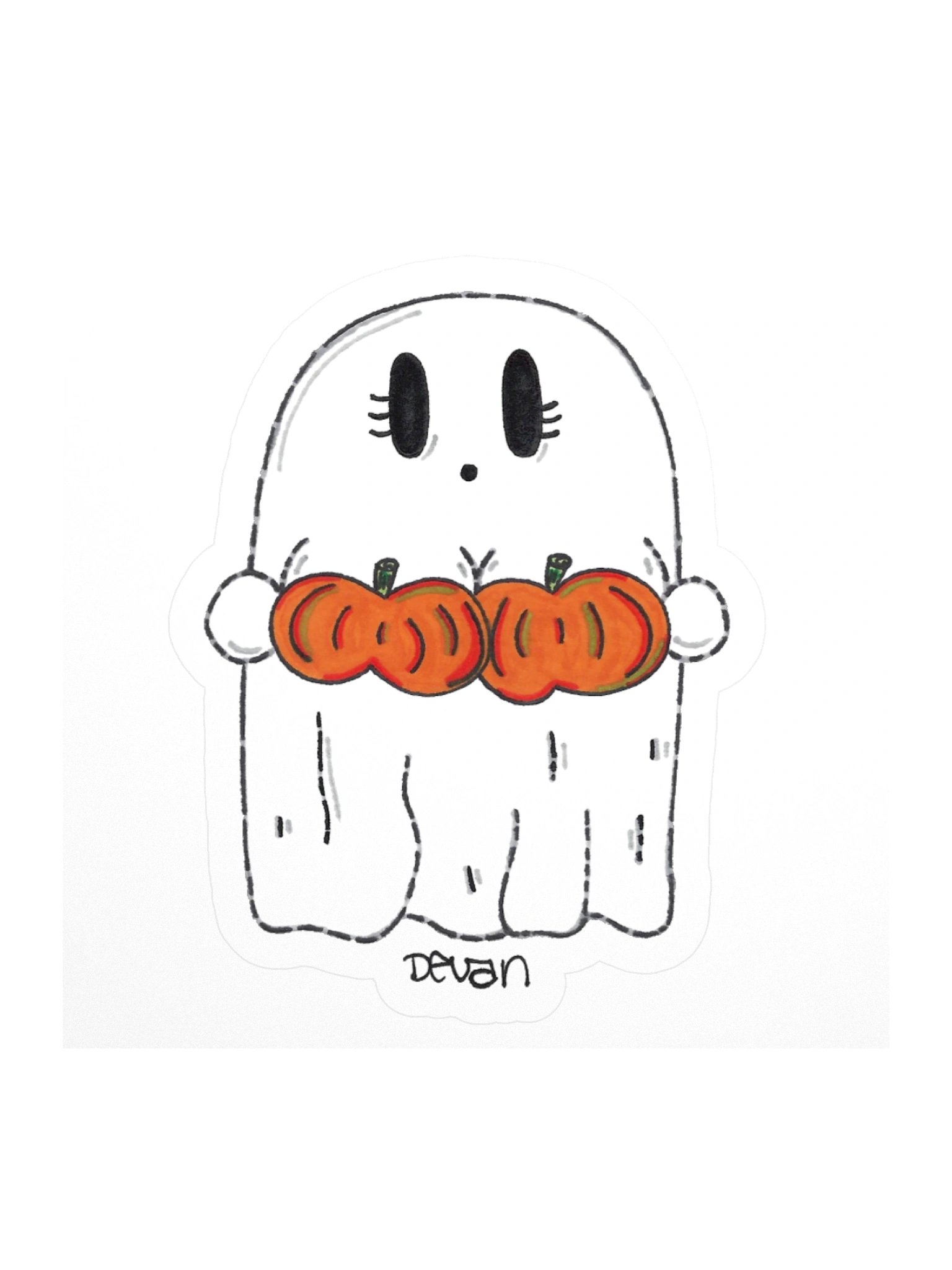 Ghost: BOOObs Sticker product image (1)