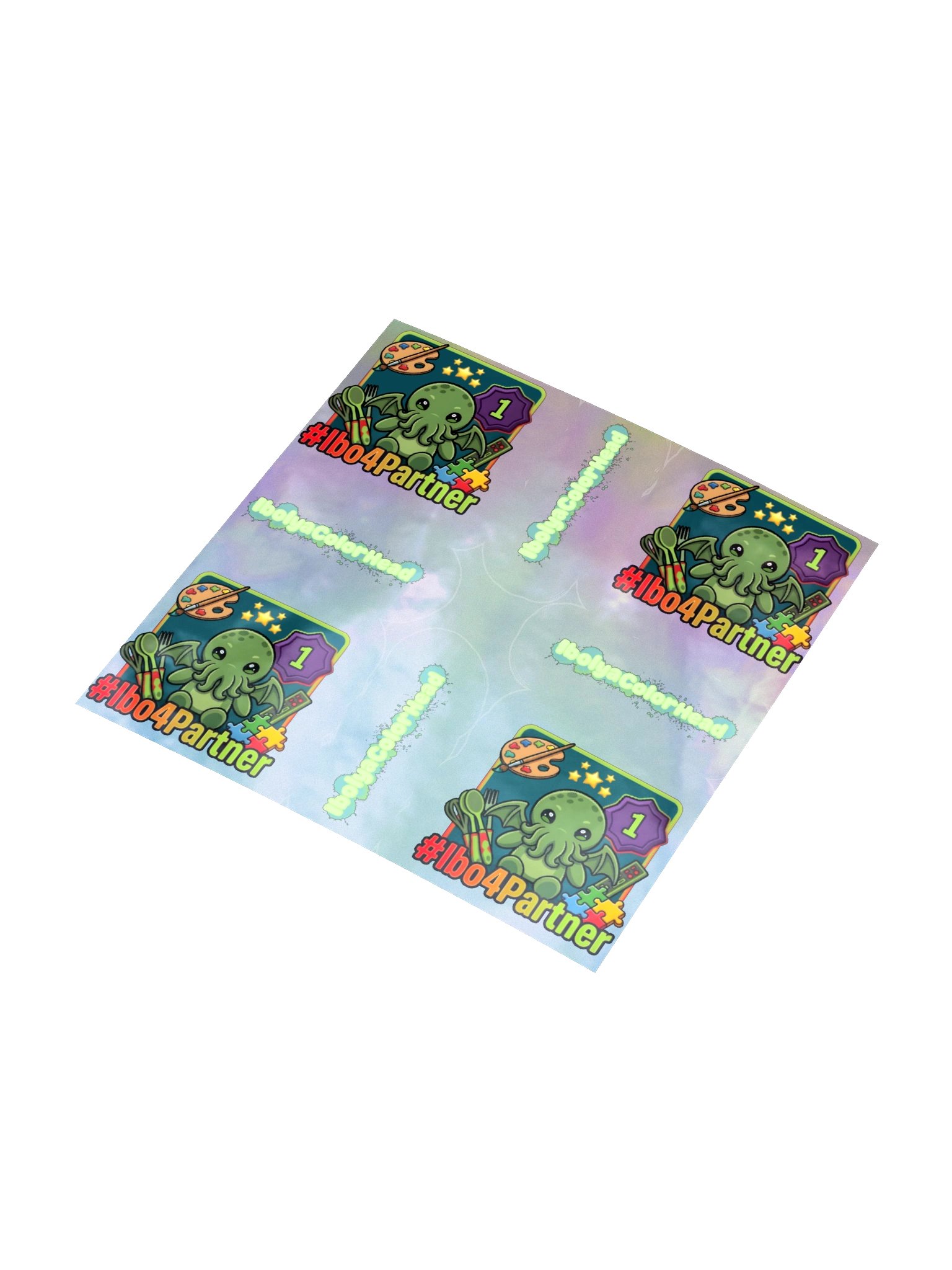 #Ibo4Partner Holographic Stickers product image (7)