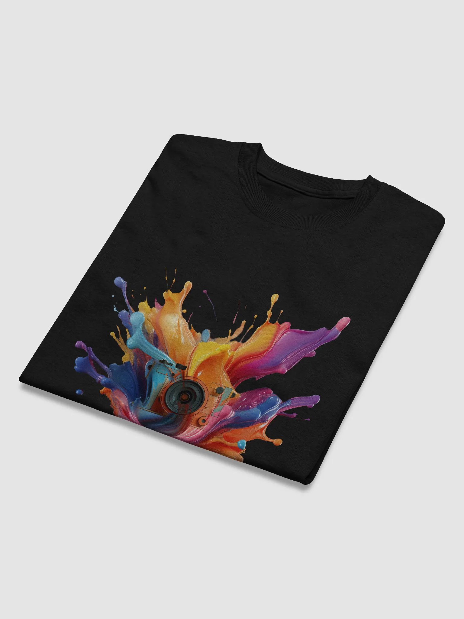 Colourful Camera Heavyweight T-Shirt Girls product image (3)