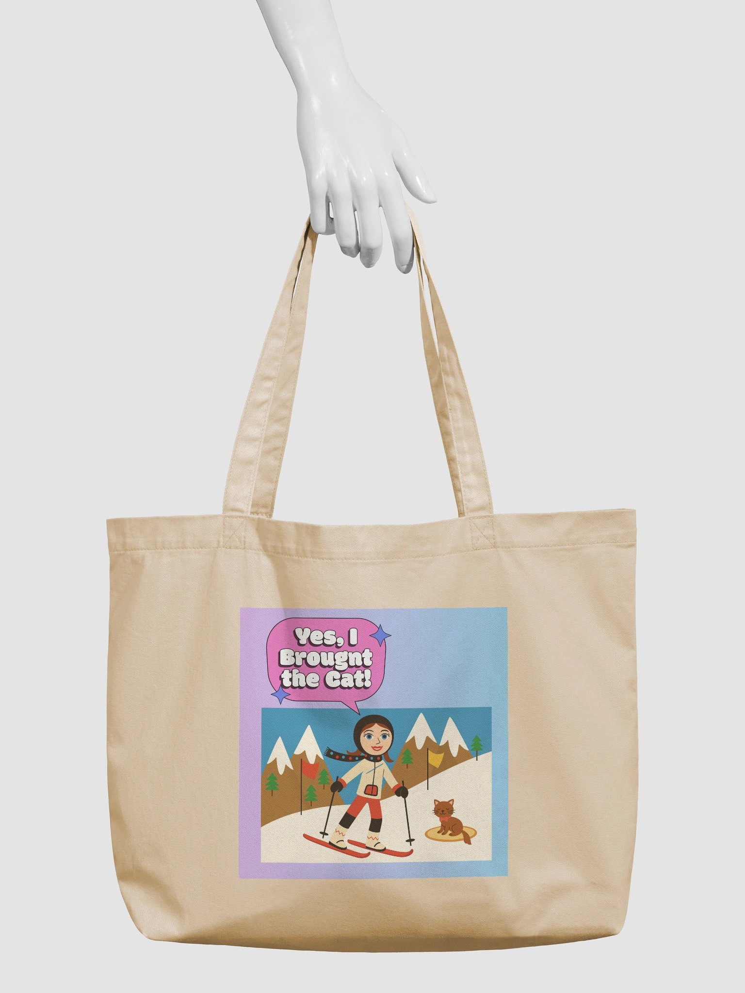 Yes, I Brought the Cat Large Tote product image (3)