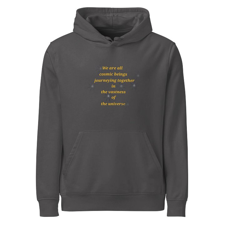 Cosmic Journey Unisex Organic Hoodie product image (1)