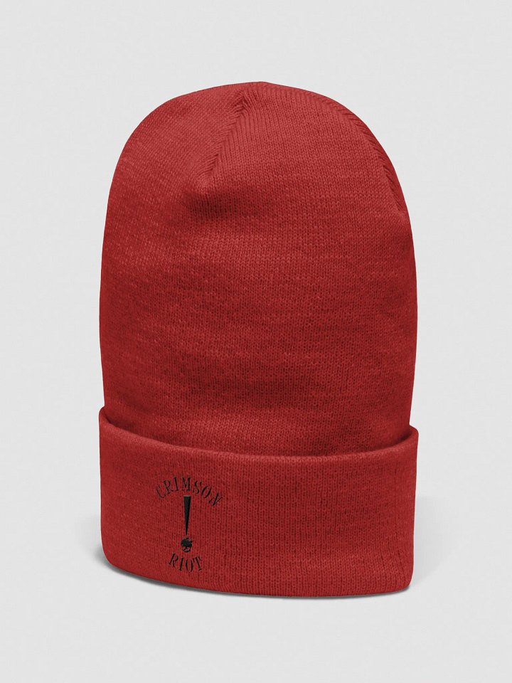 CRIMSON RIOT BEENIE RED product image (2)