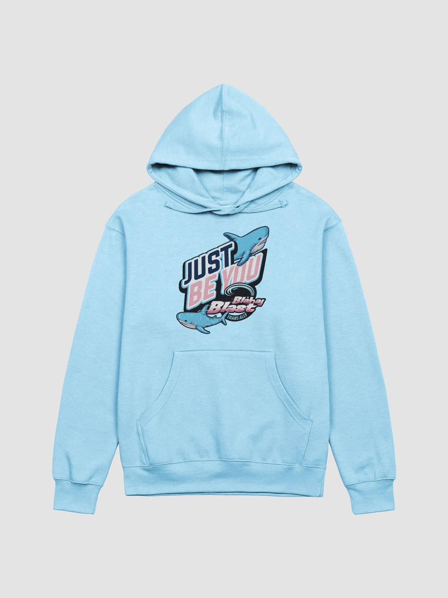Blahaj Blast Hoodie product image (3)