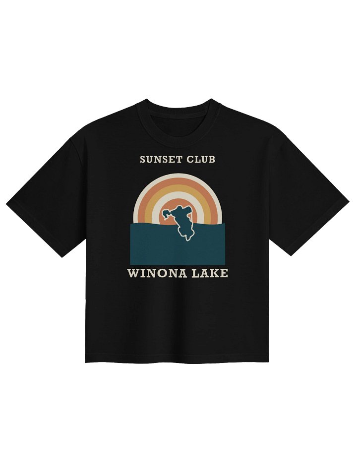Sunset Club Comfort Colors Boxy Tee