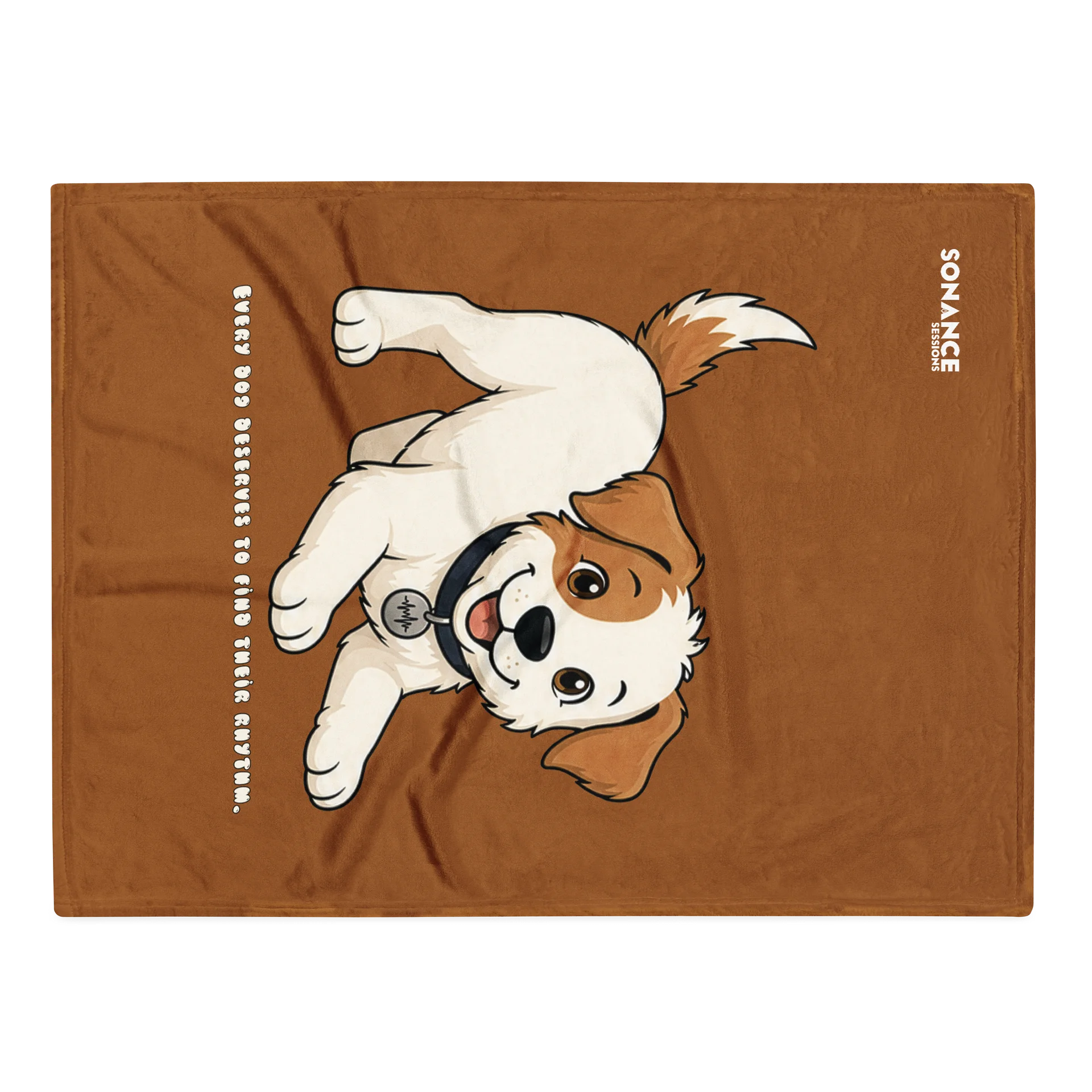 Sonance Dog Throw Blanket (Play) Rich Gold product image (1)