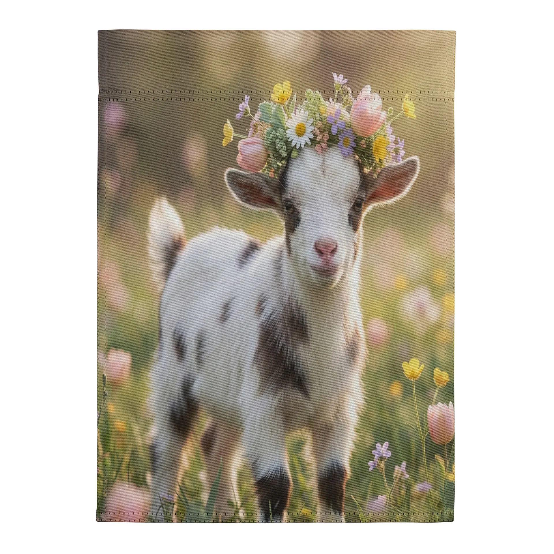 The Flower Crown Kid Farm Flag product image (2)