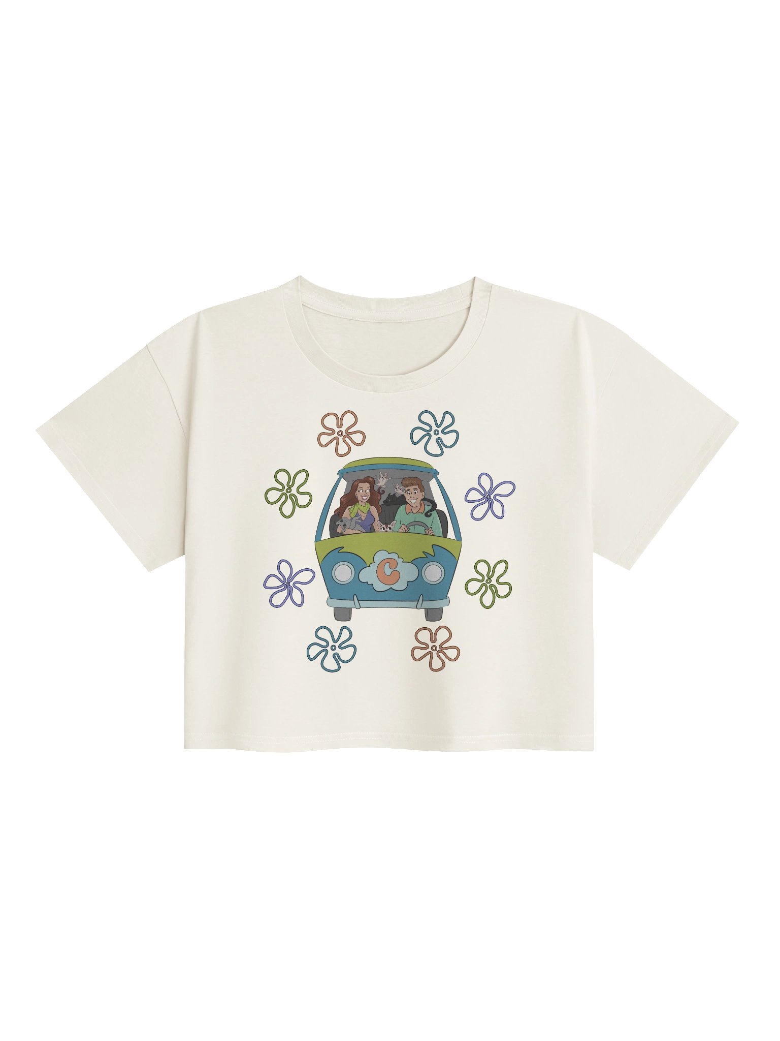 Flower Power Cropped Tee product image (6)