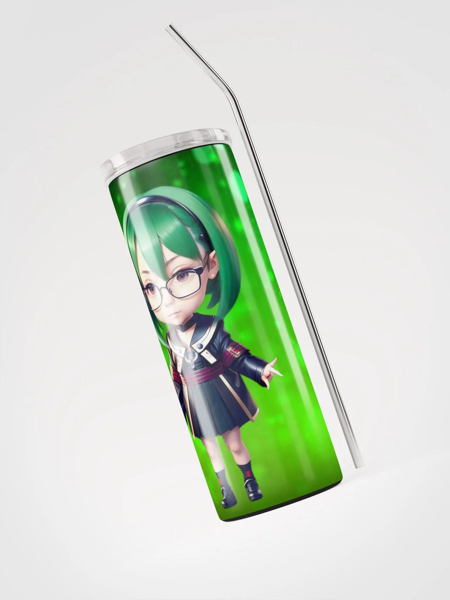 (Green CHIBI) K Stainless Steel Tumbler product image (3)
