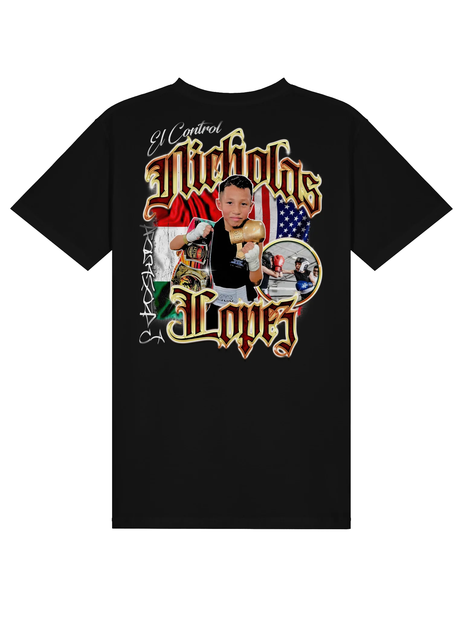 Nicholas “El Control” Lopez X Headshot Unlimited - Unisex Tee product image (2)