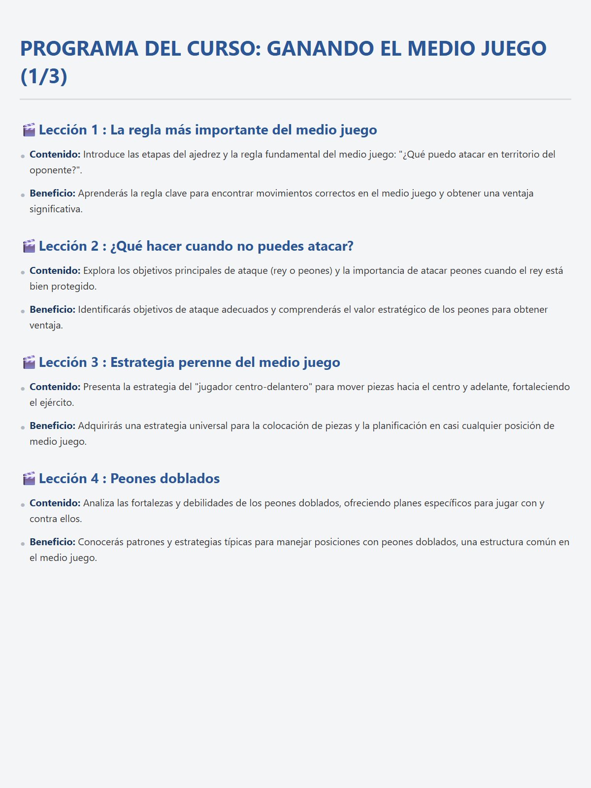 ¡Conquista el Medio Juego de Ajedrez y Aplasta a Tus Rivales! product image (3)