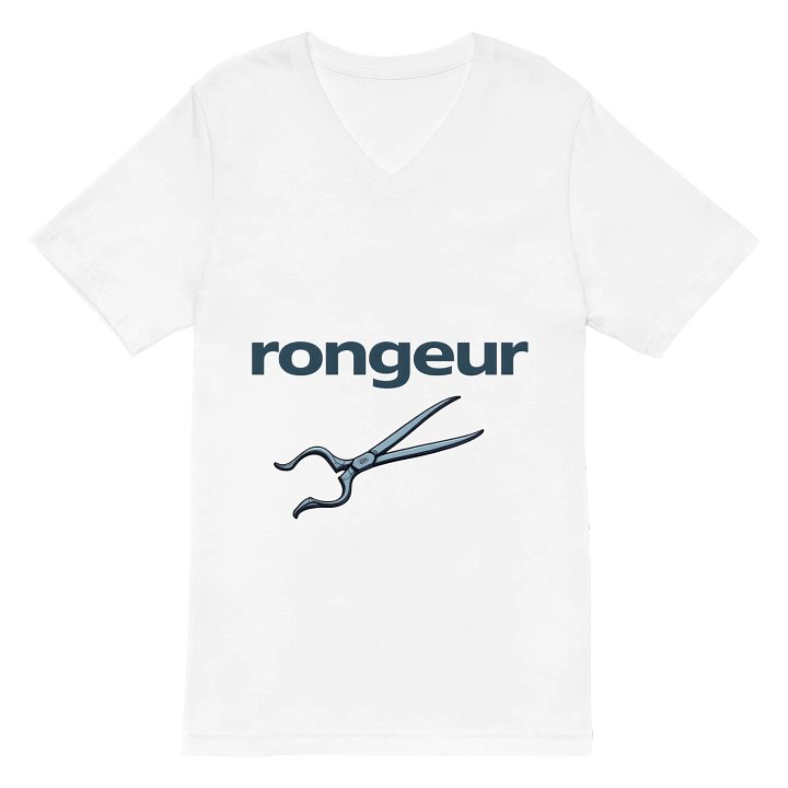 Precision Surgical Tool Illustration V-Neck T-Shirt product image (2)