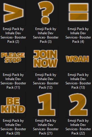 Orange Word Expression Emojis product image (1)