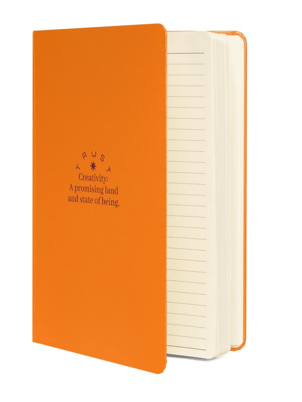 Trust Creativity – Hardcover Bound Notebook product image (2)