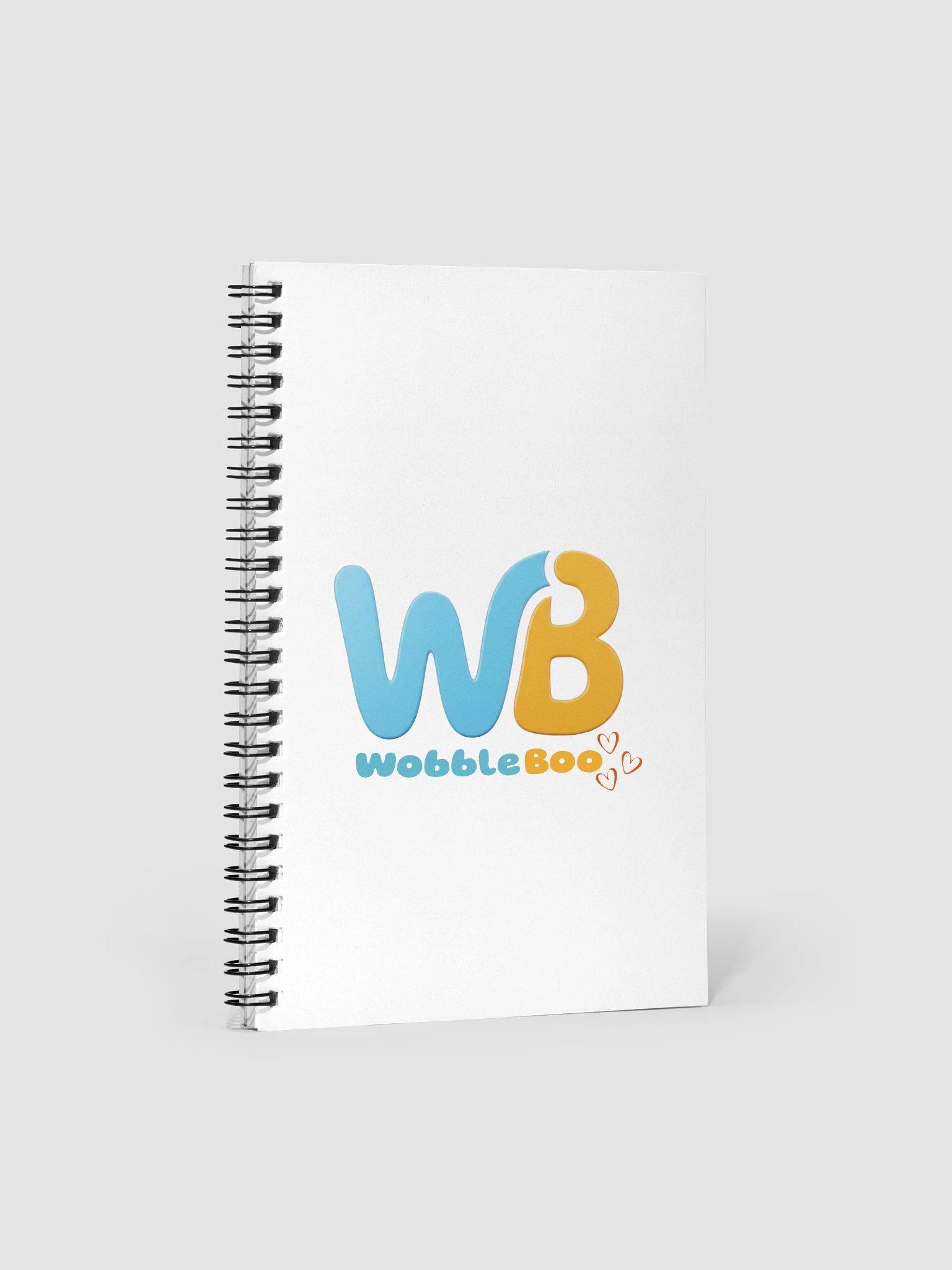 WobbleBoo WB Spiral Notebook product image (1)
