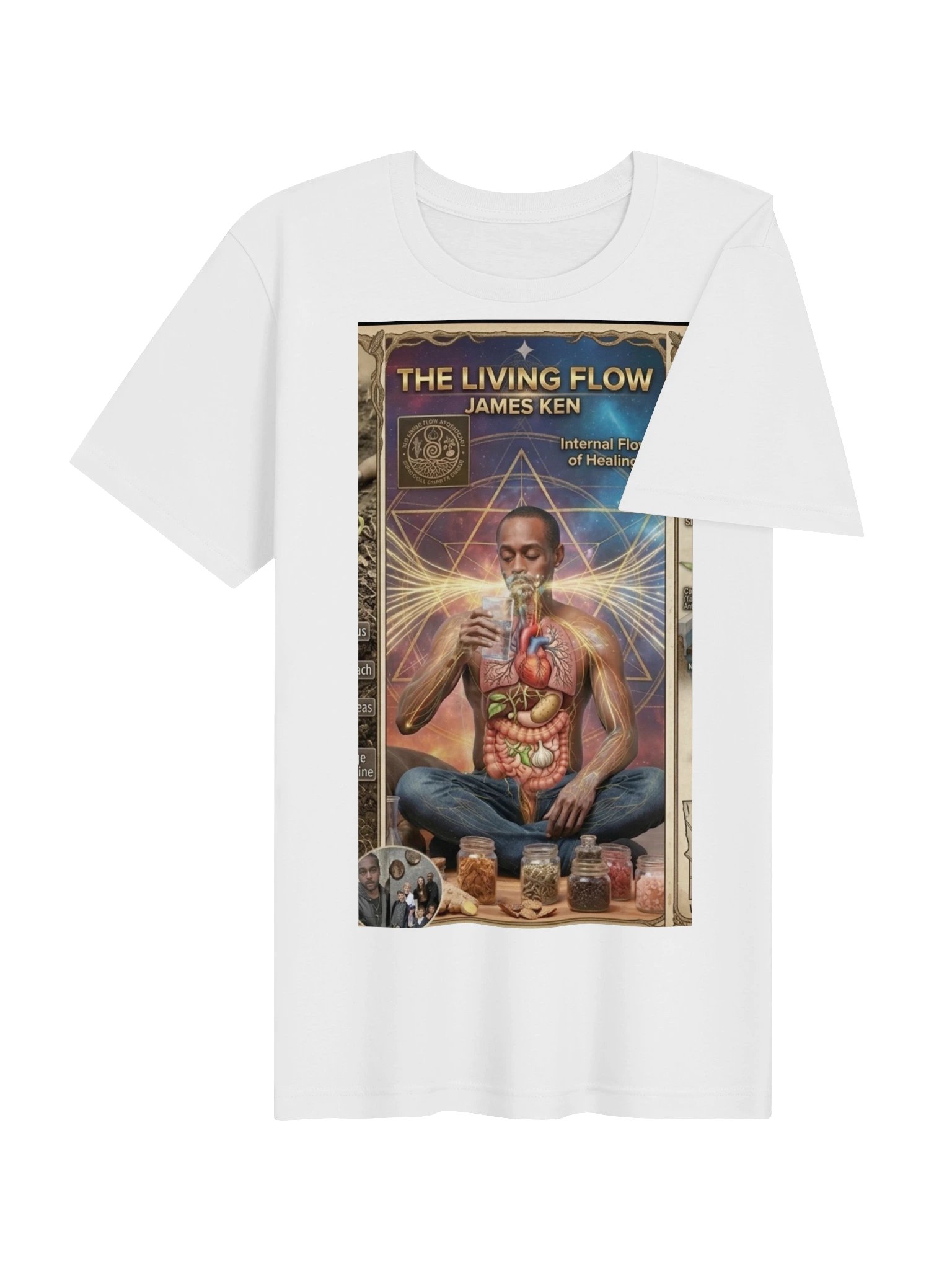 The Living Flow Apothecary T-Shirt product image (10)