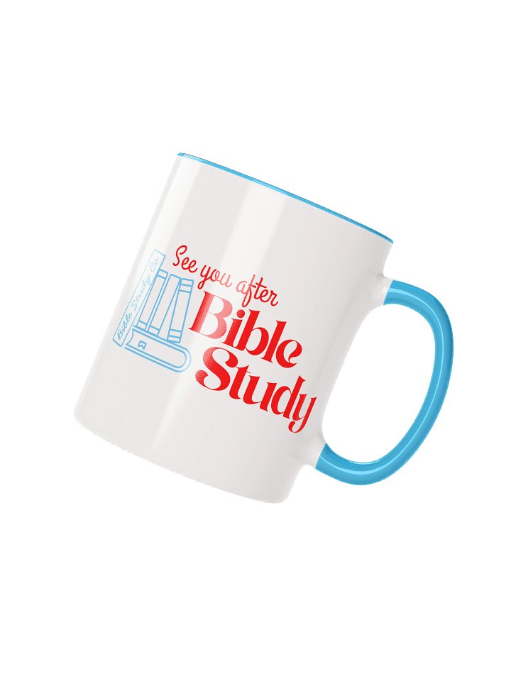 Bible Study Mug - Blue product image (4)