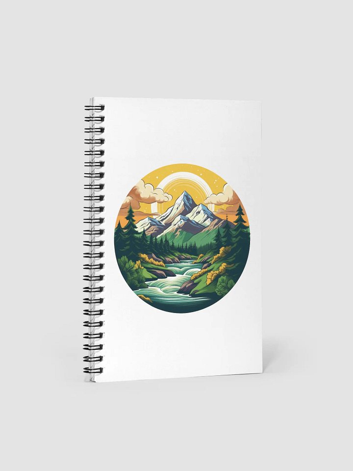 Morning Mountains notebook product image (1)