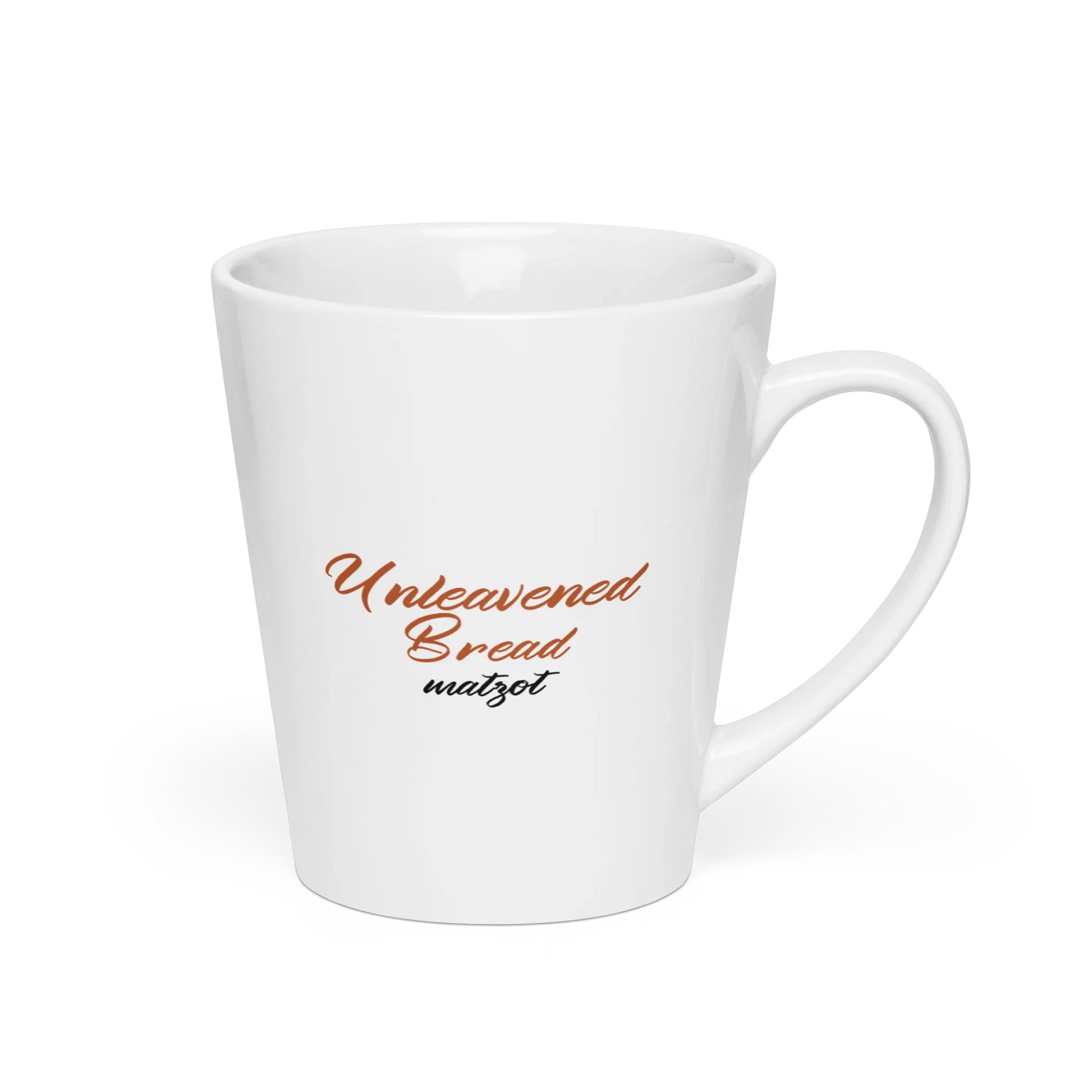 Unleavened Bread | Matzot — Feast Days Latte Mug product image (3)
