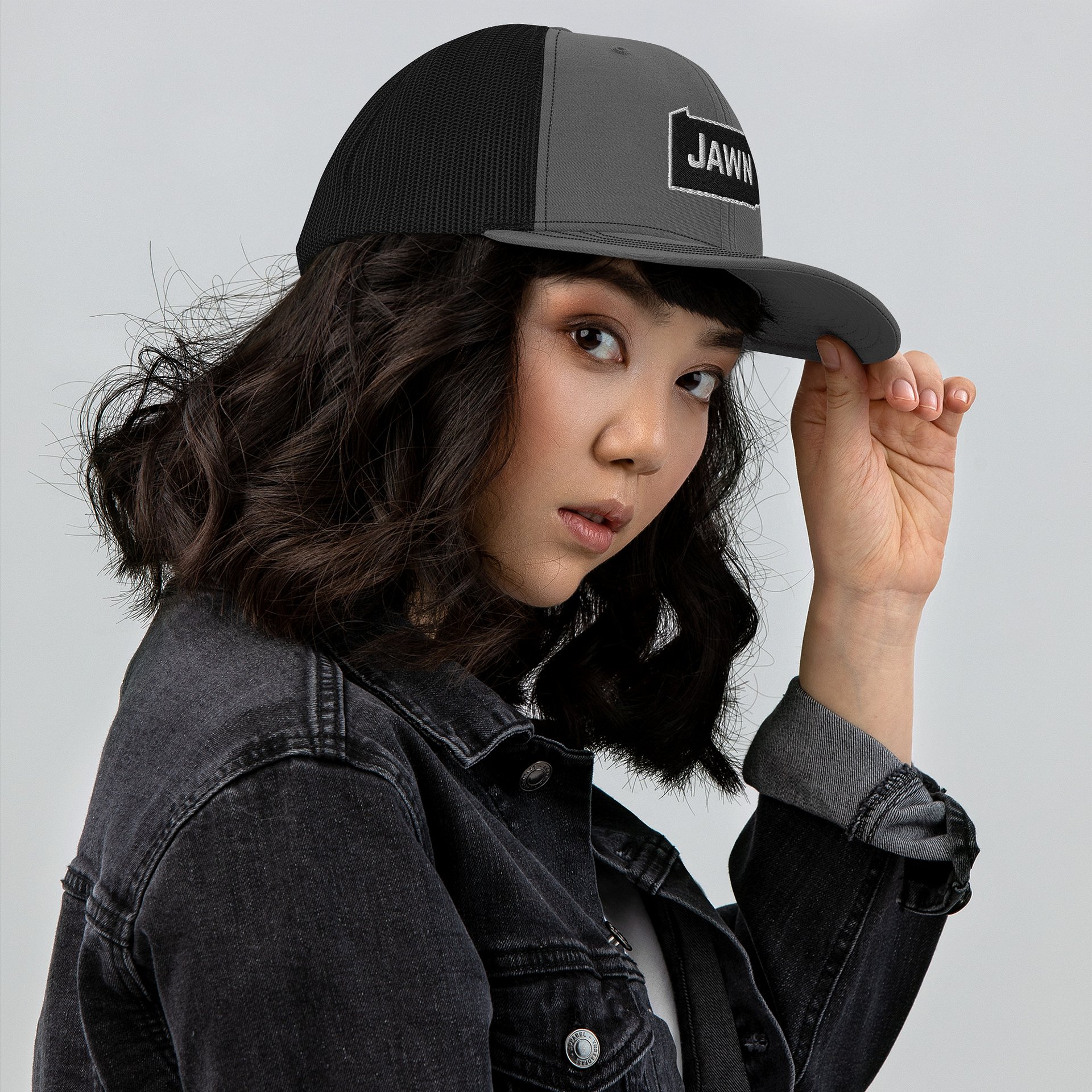 PA Jawn Trucker 2-Tone Hat | Cotton Blend product image (7)