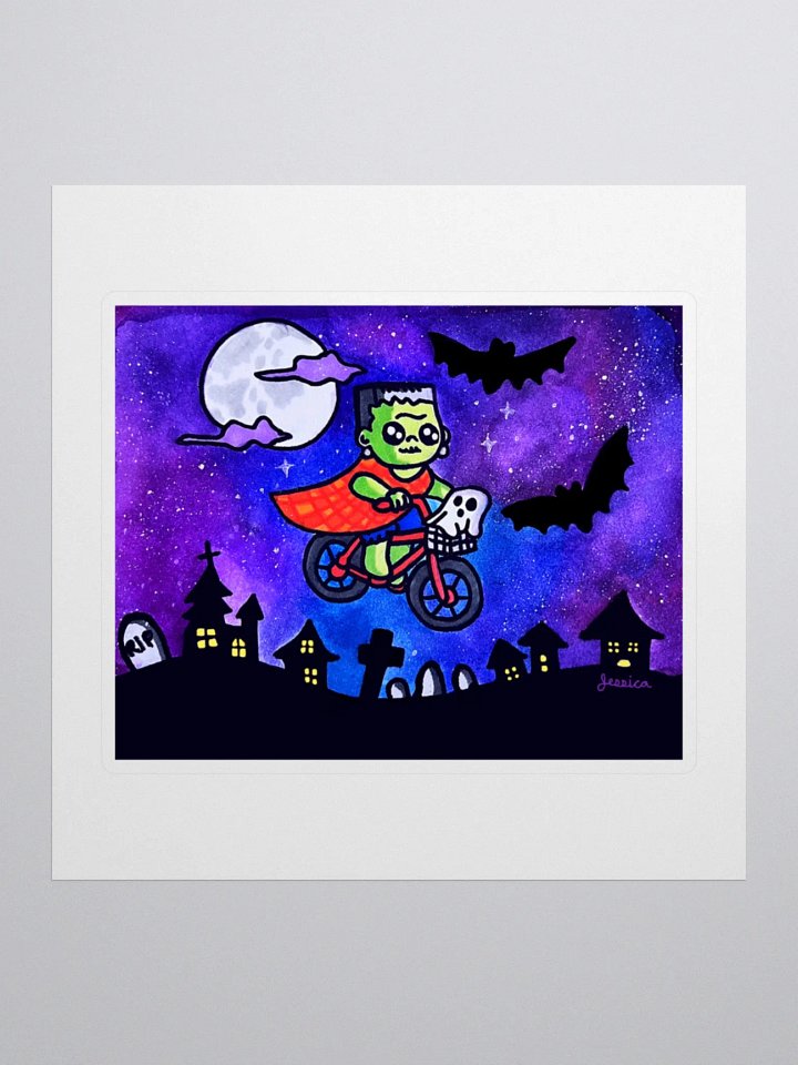Moonlight Ride Sticker product image (2)