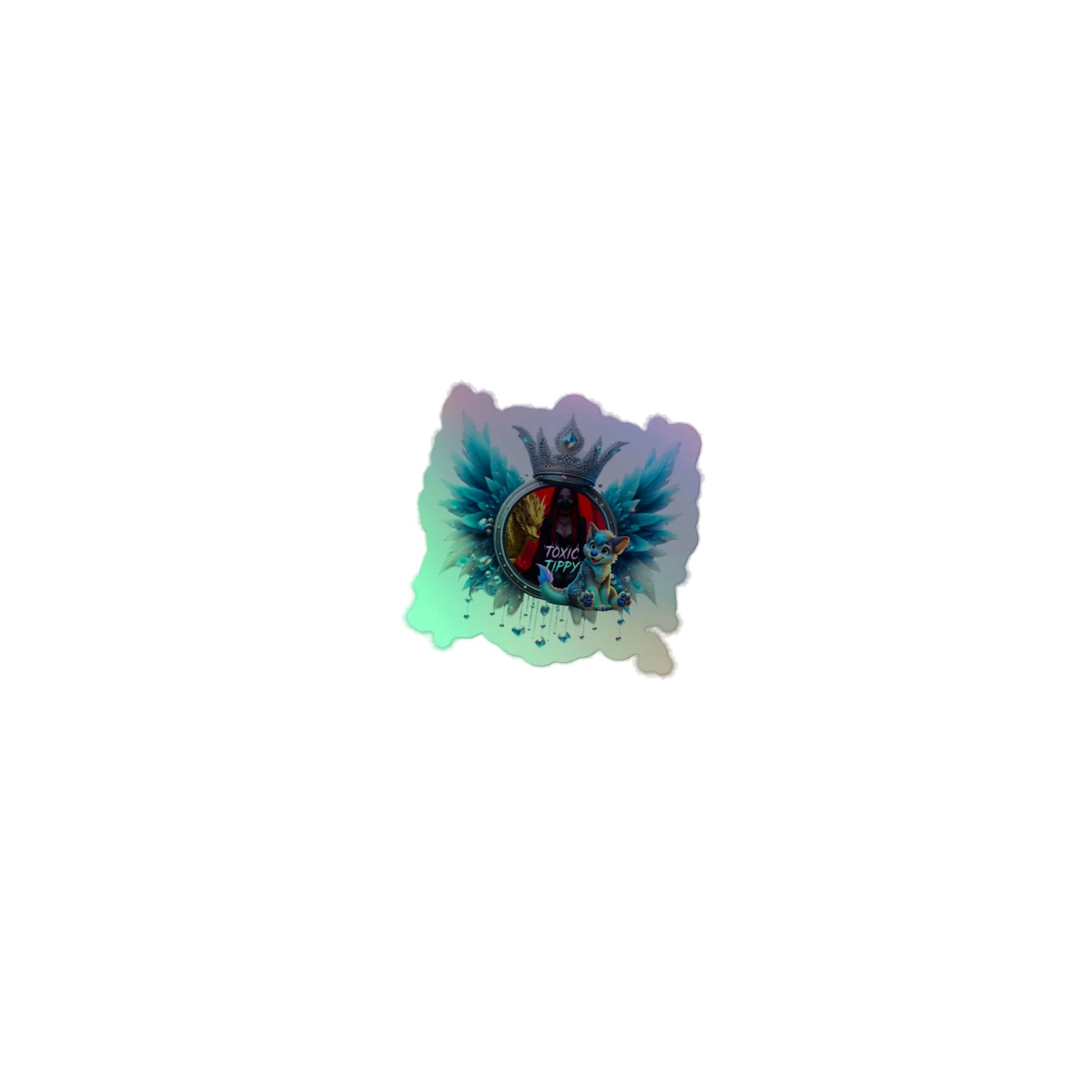 Queen Tippy Sticker product image (1)