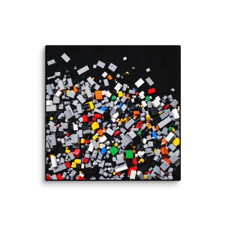 Colorful Chaos: The World of Imagination Wall Art product image (1)