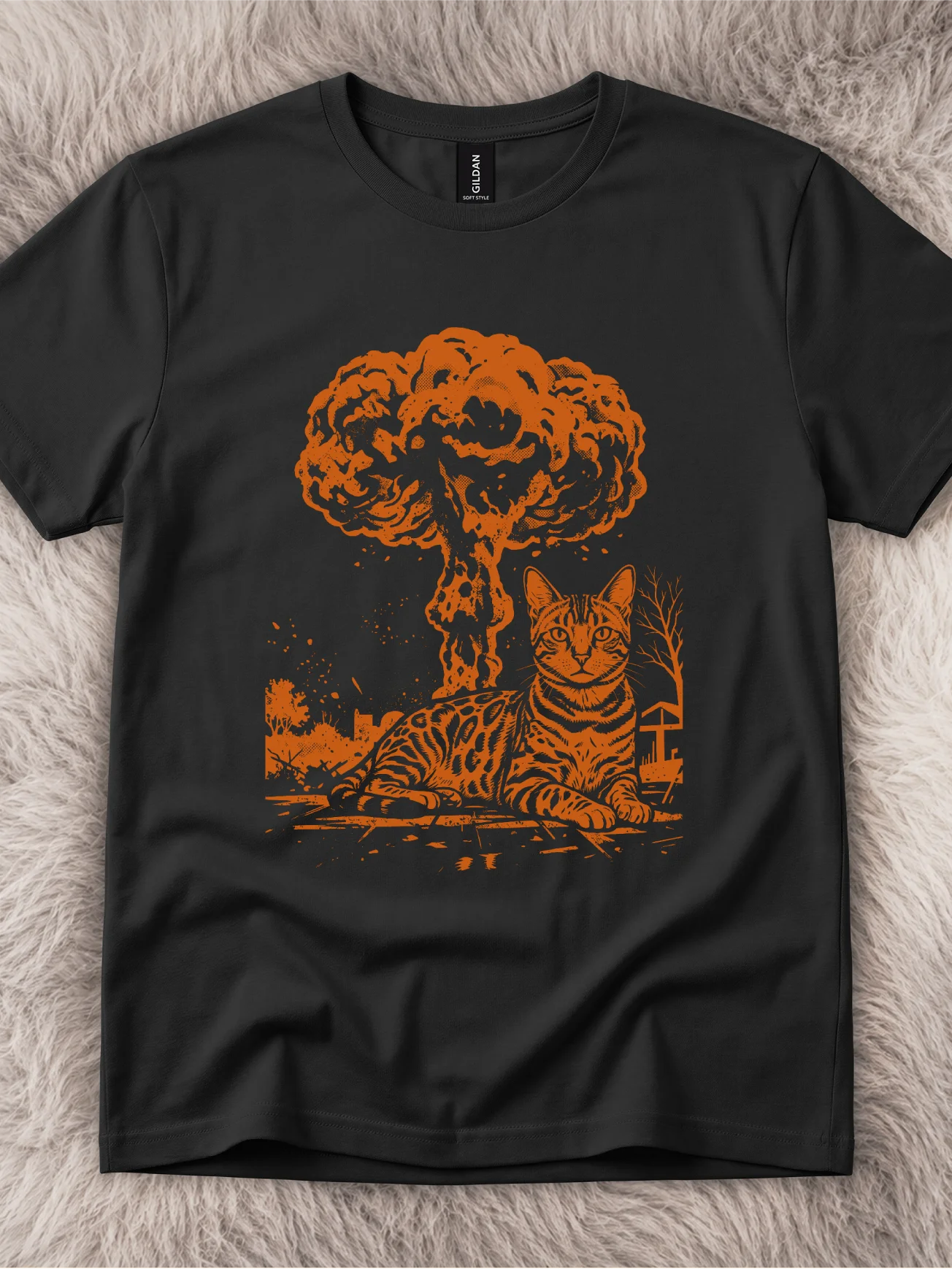 End Of The World Bengal Cat Shirt product image (1)