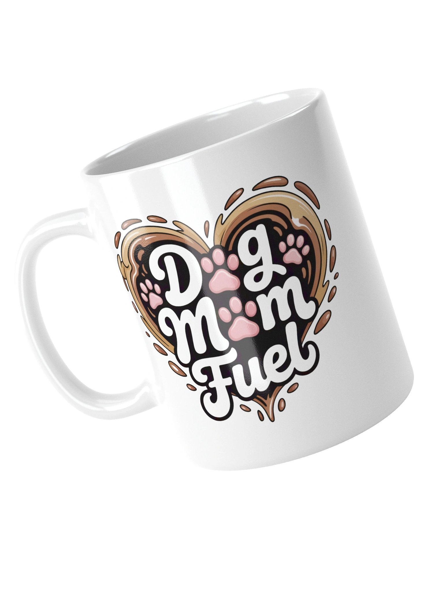 Dog Mom Fuel Coffee Mug – Cute Gift for Dog Moms product image (14)