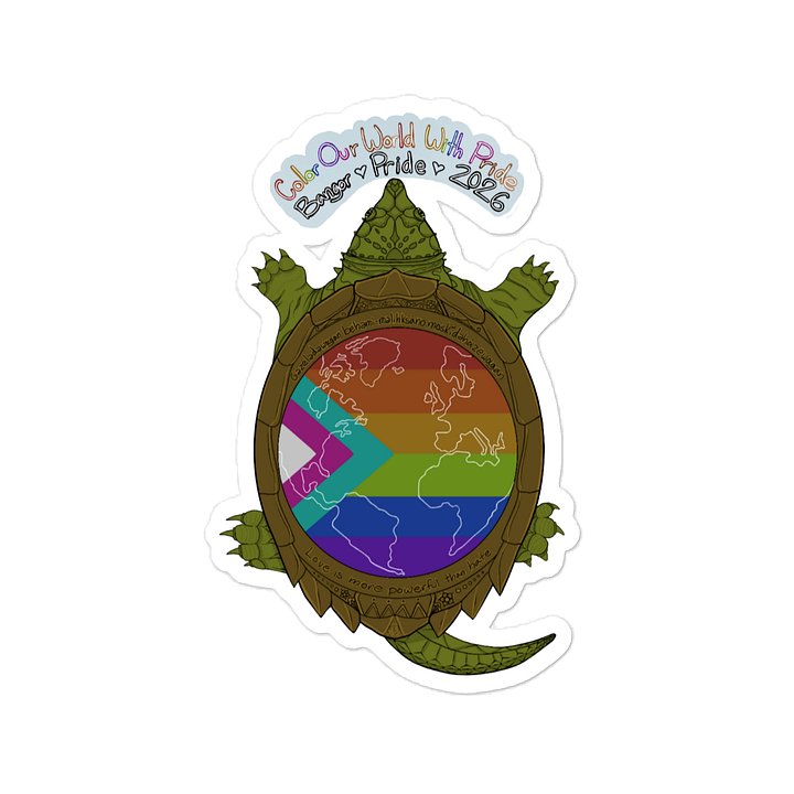 2026 Turtle Island Logo Vinyl Decal product image (2)