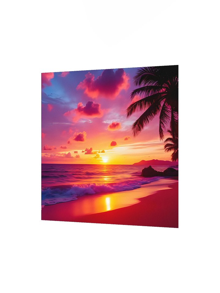 Tropical Sunset Serenity Poster product image (8)