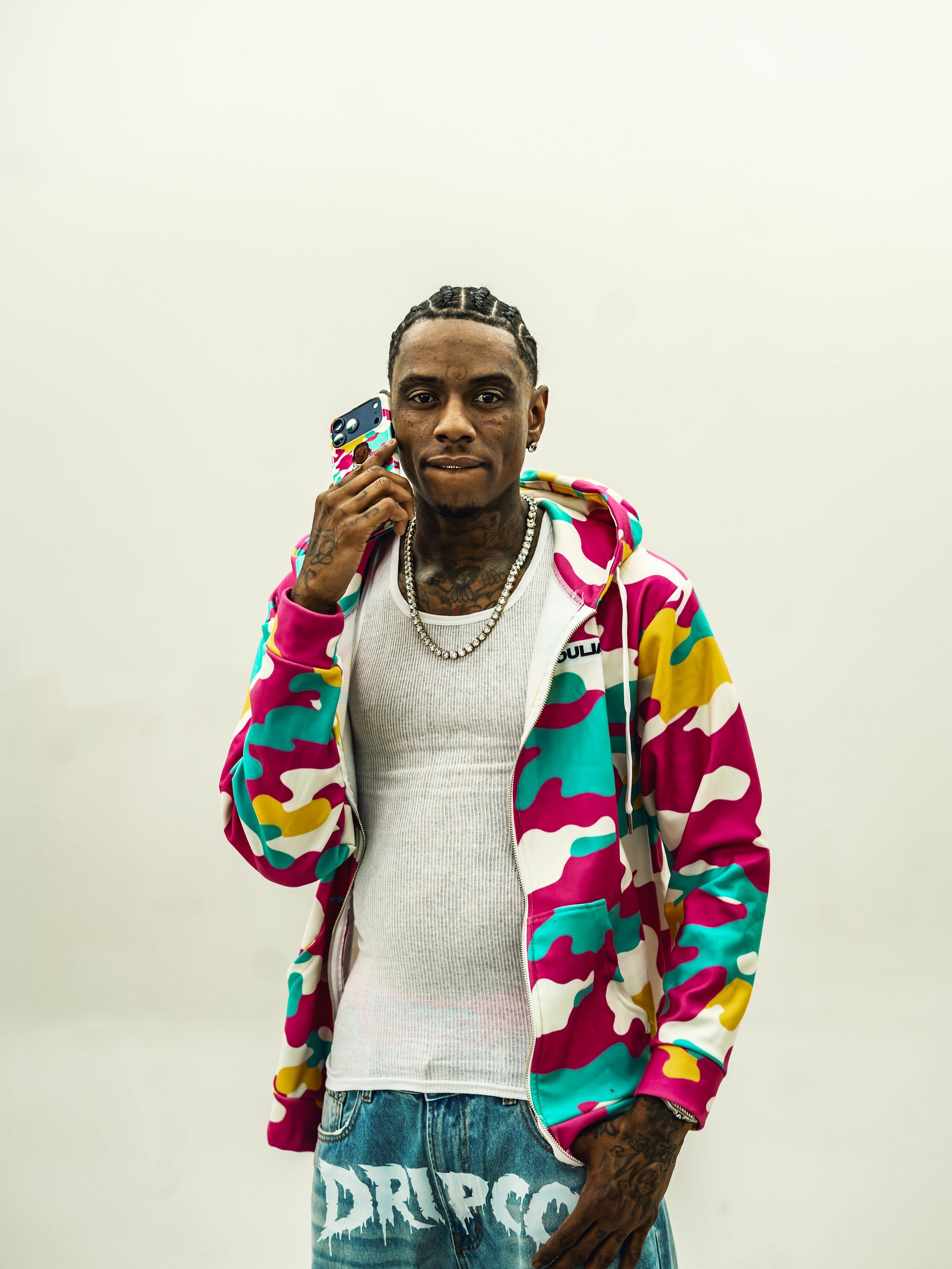 SOULJABOYDRIPCO Camo Hoodie product image (1)