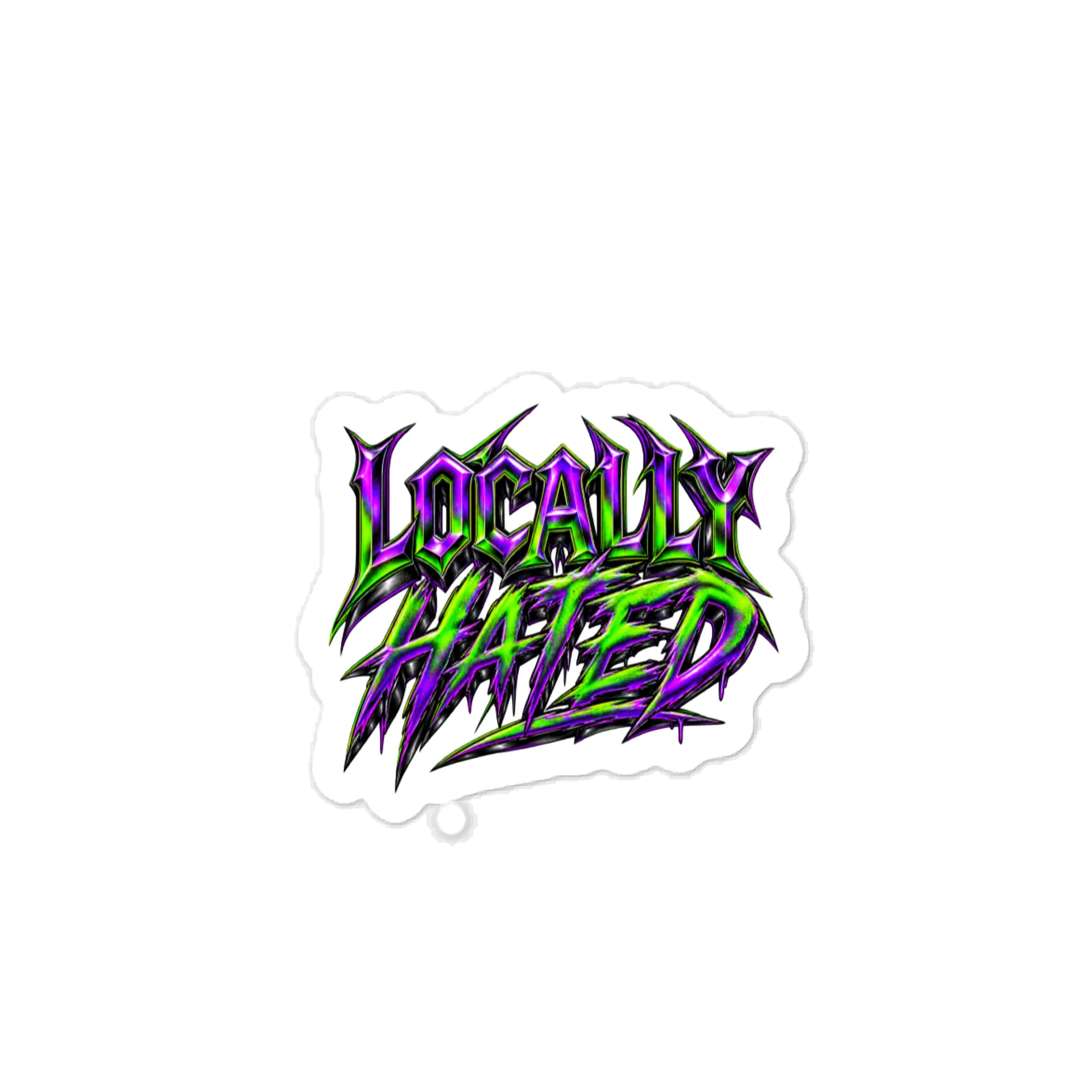 LOCALLY HATED STICKER product image (1)
