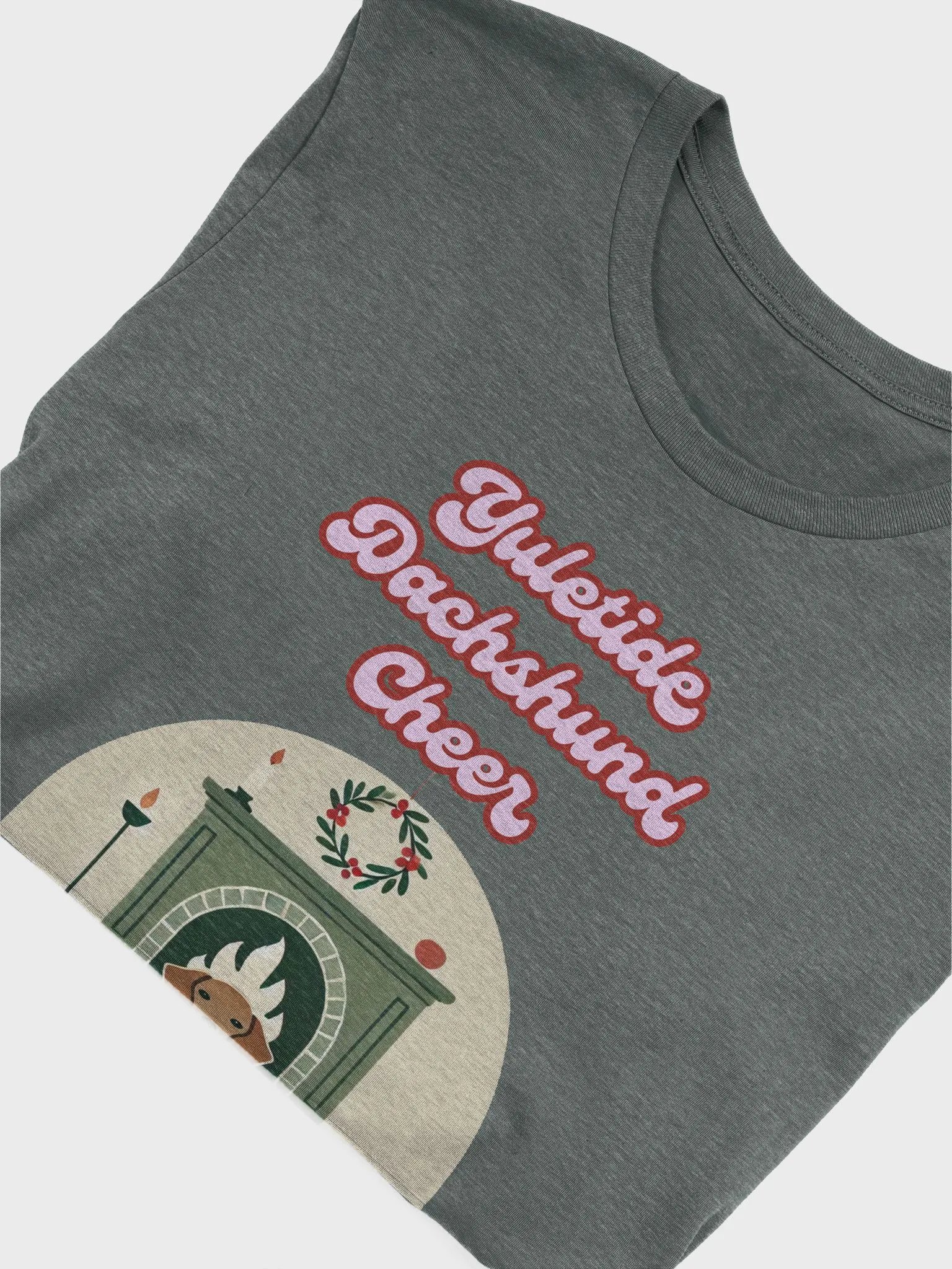 Yuletide Dachshund Cheer T-Shirt product image (5)