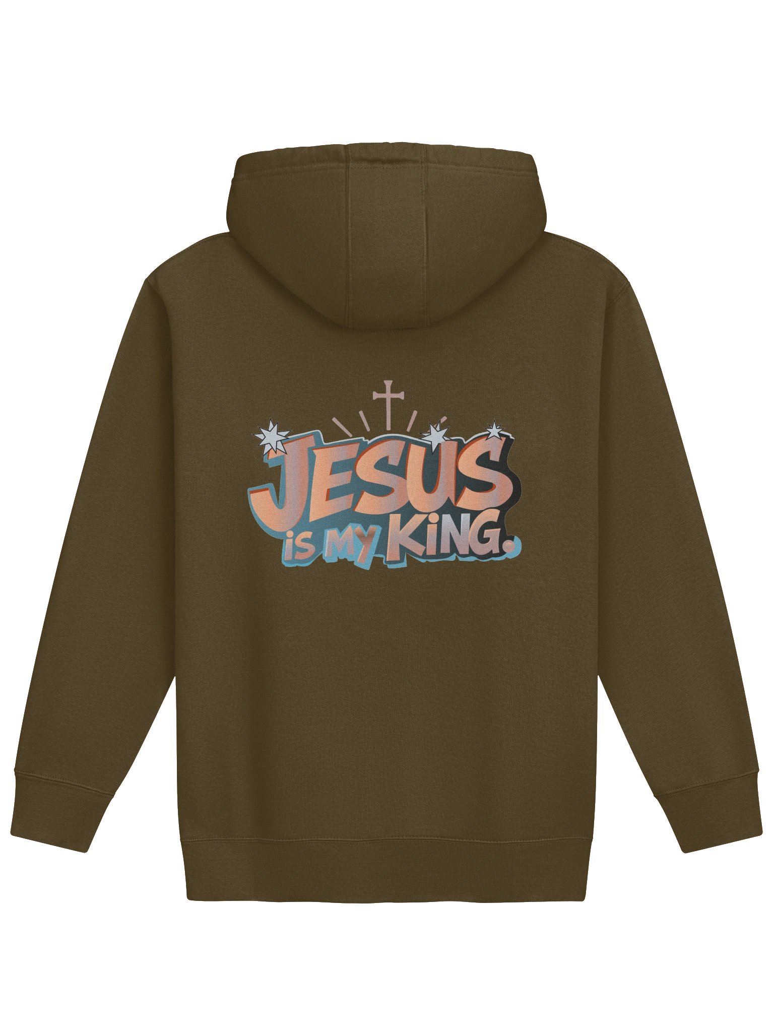 Jesus Is My King Graffiti Premium Hoodie product image (2)